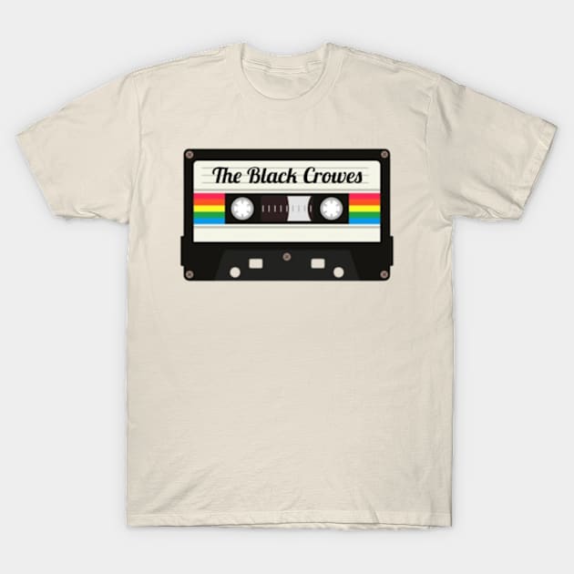 The Black Crowes / Cassette Tape Style T-Shirt by GengluStore